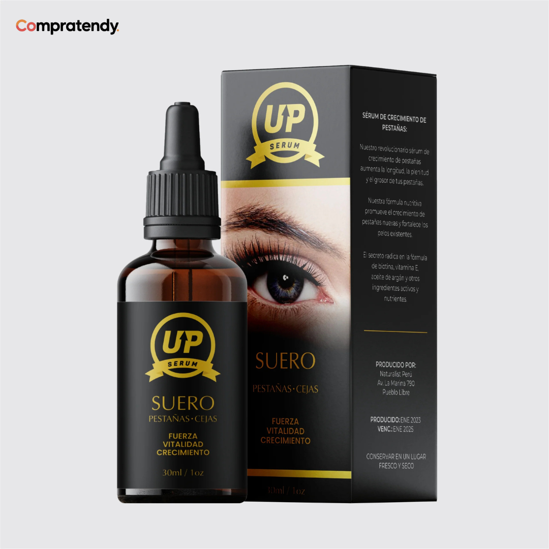 🌟 SERUM UP PRO® – CRECIMIENTO NATURAL DE PESTAÑAS Y CEJAS