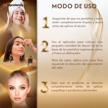 🌟 SERUM UP PRO® – CRECIMIENTO NATURAL DE PESTAÑAS Y CEJAS